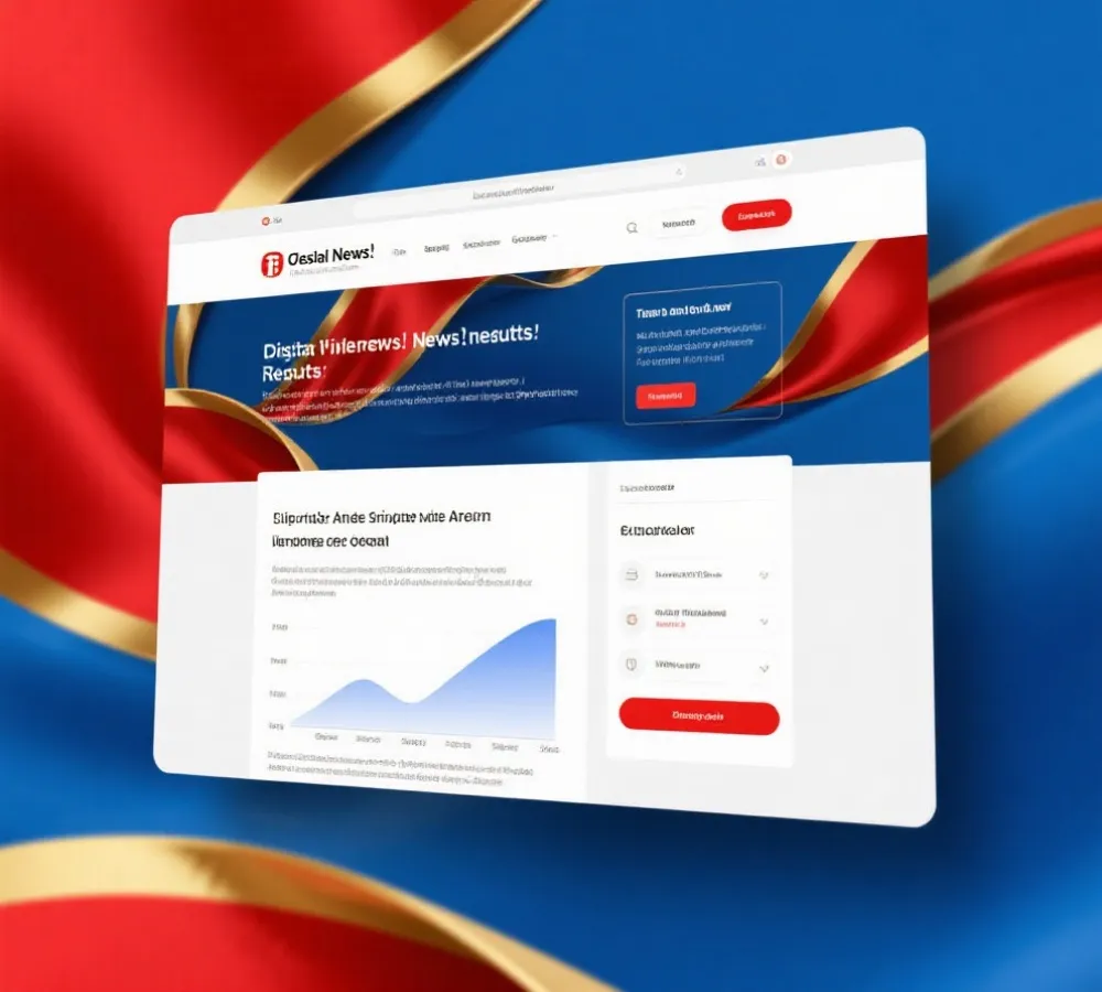 資訊平台視覺示意